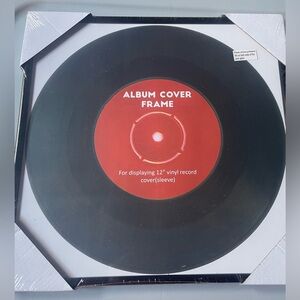 4 Pack Wall Hanging LP Vinyl 12”Record Cover Frame set of 4 NEW